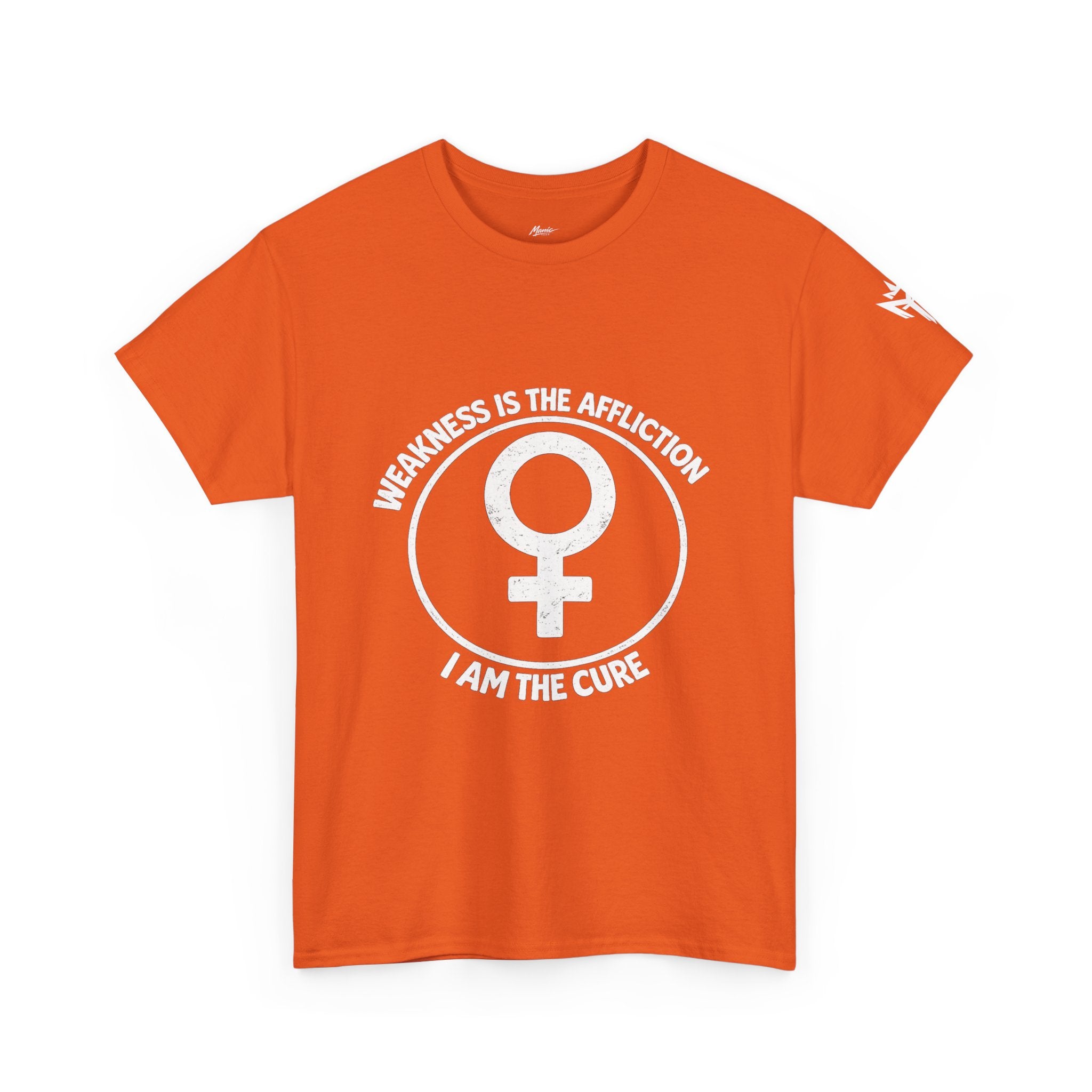 Feminist Symbol T-Shirt — "Who Needs The Answer? I Am The Cause" Cotton Tee