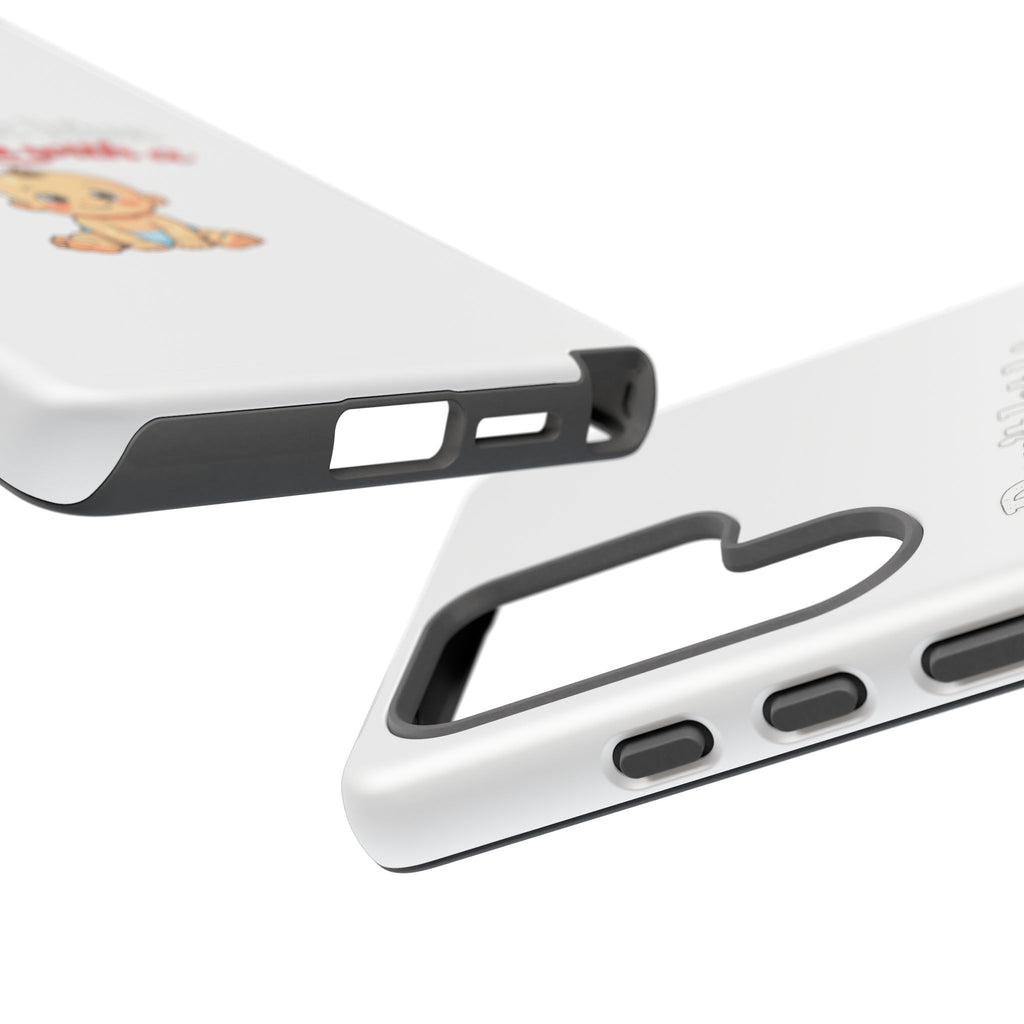 Phone Case — "Don't Let Him Trap You With a Cute Baby" Cute Baby Graphic Protective Case