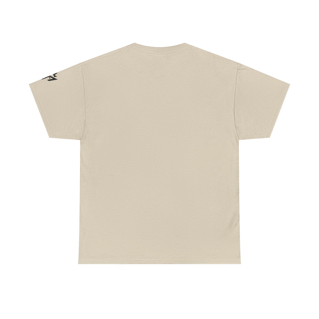 T-Shirt — "Let Love Be Your Footsteps" Heart Footprint Graphic Tee