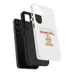 Phone Case — "Don't Let Him Trap You With a Cute Baby" Cute Baby Graphic Protective Case