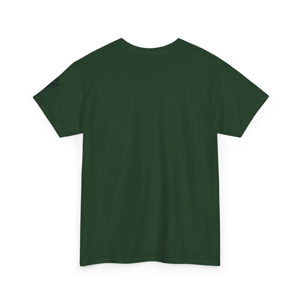T-Shirt — "Let Love Be Your Footsteps" Heart Footprint Graphic Tee