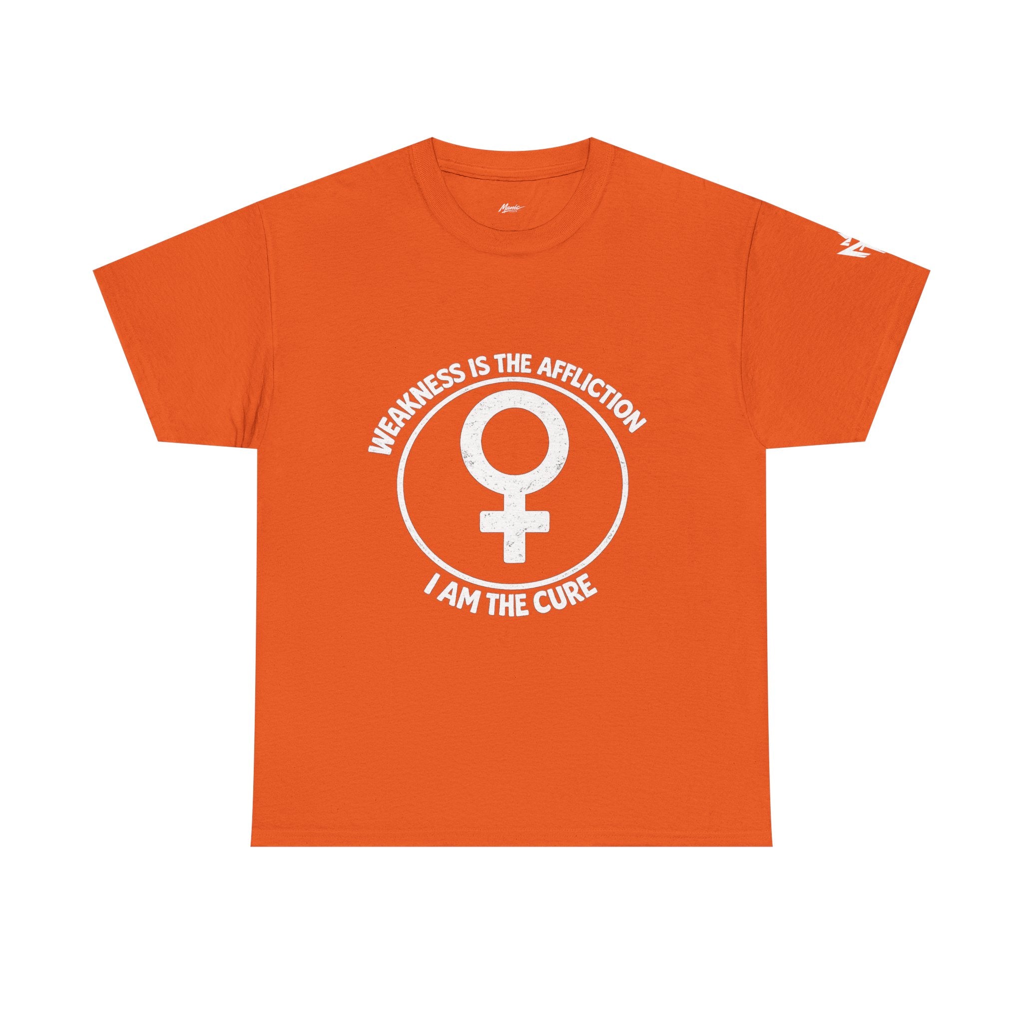 Feminist Symbol T-Shirt — "Who Needs The Answer? I Am The Cause" Cotton Tee