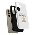 Phone Case — "Don't Let Him Trap You With a Cute Baby" Cute Baby Graphic Protective Case