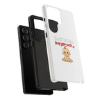 Phone Case — "Don't Let Him Trap You With a Cute Baby" Cute Baby Graphic Protective Case