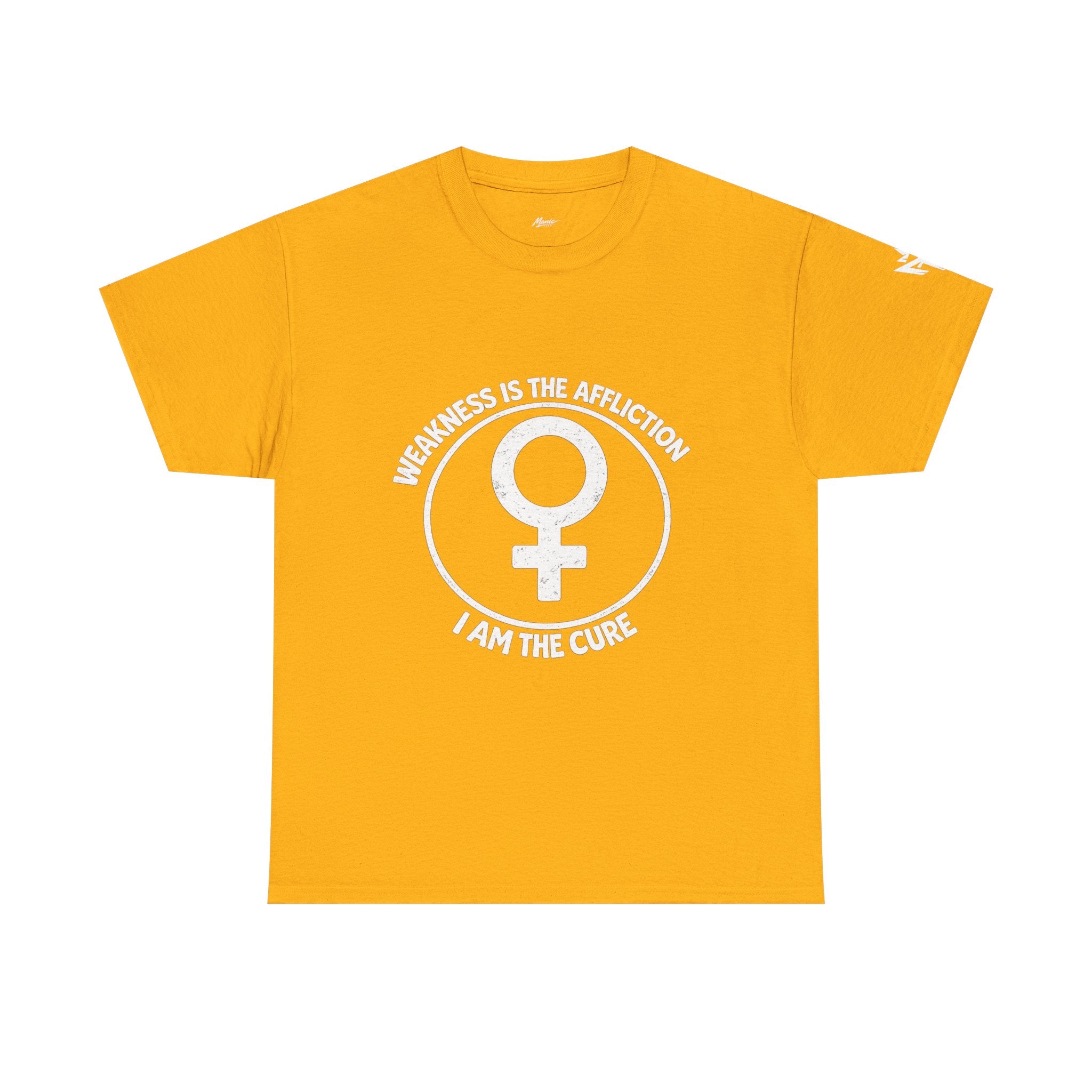 Feminist Symbol T-Shirt — "Who Needs The Answer? I Am The Cause" Cotton Tee