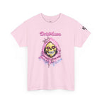 Skull Princess Tee — Pink Drip Grin Graphic T-Shirt