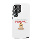 Phone Case — "Don't Let Him Trap You With a Cute Baby" Cute Baby Graphic Protective Case