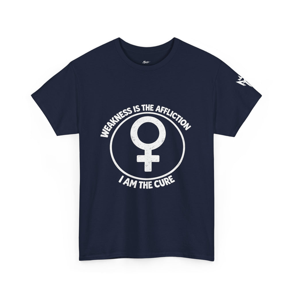 Feminist Symbol T-Shirt — "Who Needs The Answer? I Am The Cause" Cotton Tee