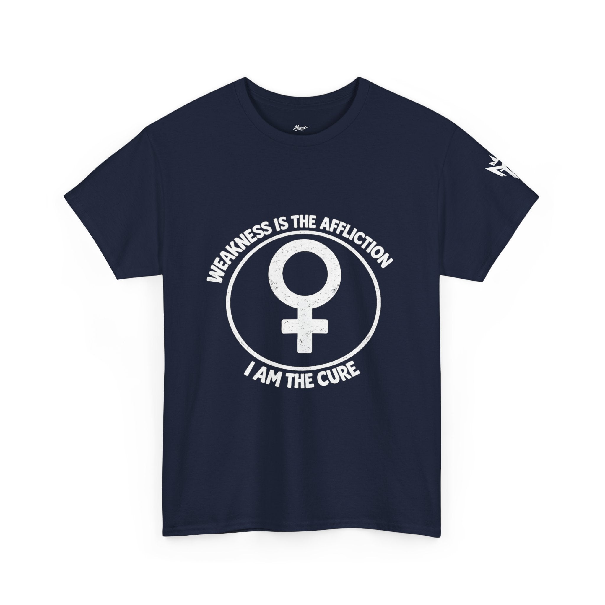 Feminist Symbol T-Shirt — "Who Needs The Answer? I Am The Cause" Cotton Tee
