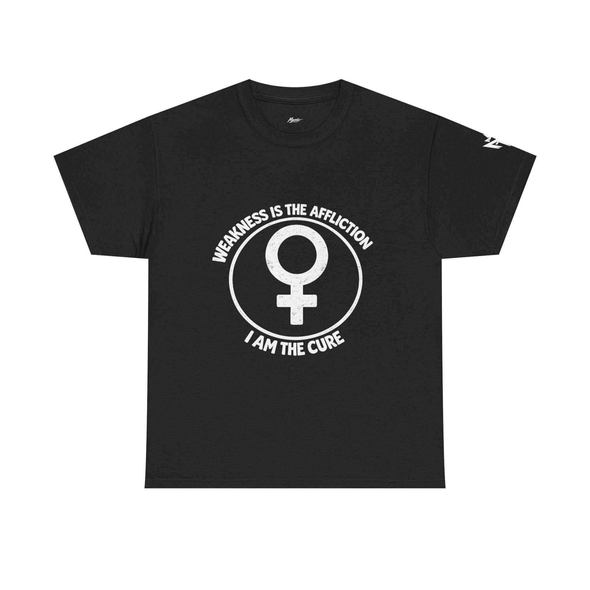 Feminist Symbol T-Shirt — "Who Needs The Answer? I Am The Cause" Cotton Tee
