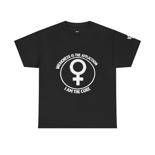 Feminist Symbol T-Shirt — "Who Needs The Answer? I Am The Cause" Cotton Tee