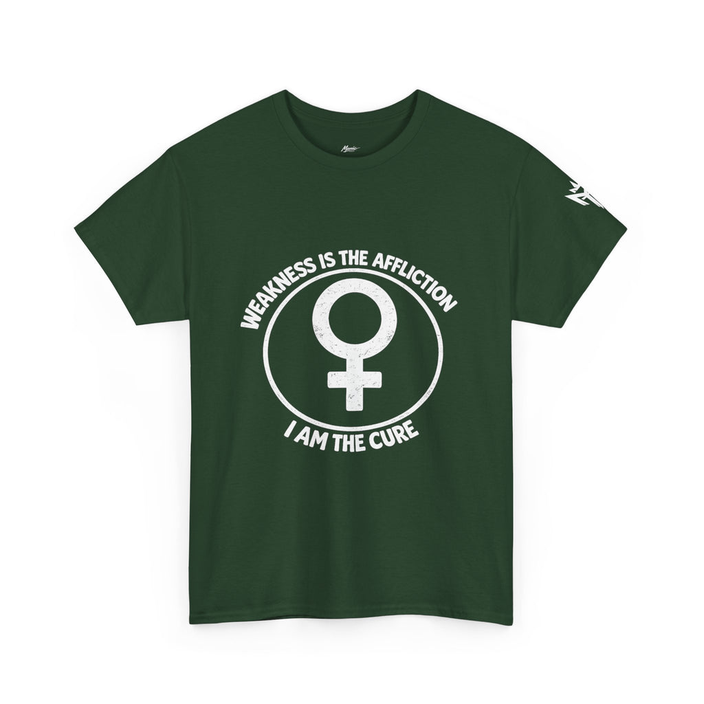 Feminist Symbol T-Shirt — "Who Needs The Answer? I Am The Cause" Cotton Tee