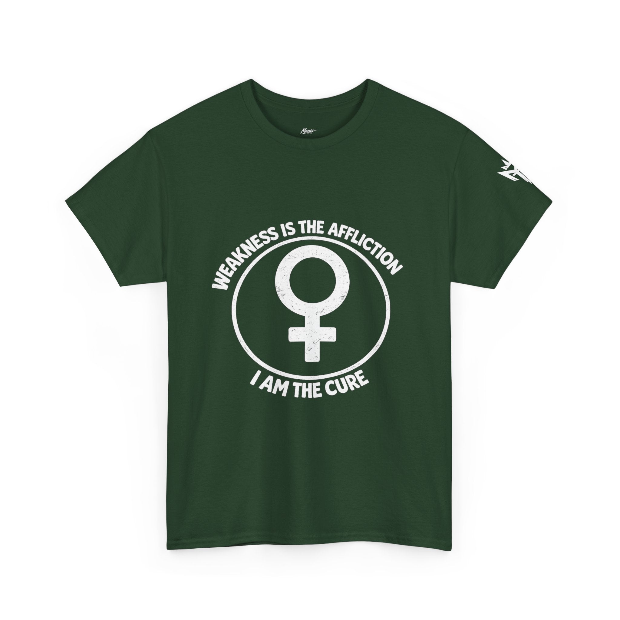 Feminist Symbol T-Shirt — "Who Needs The Answer? I Am The Cause" Cotton Tee