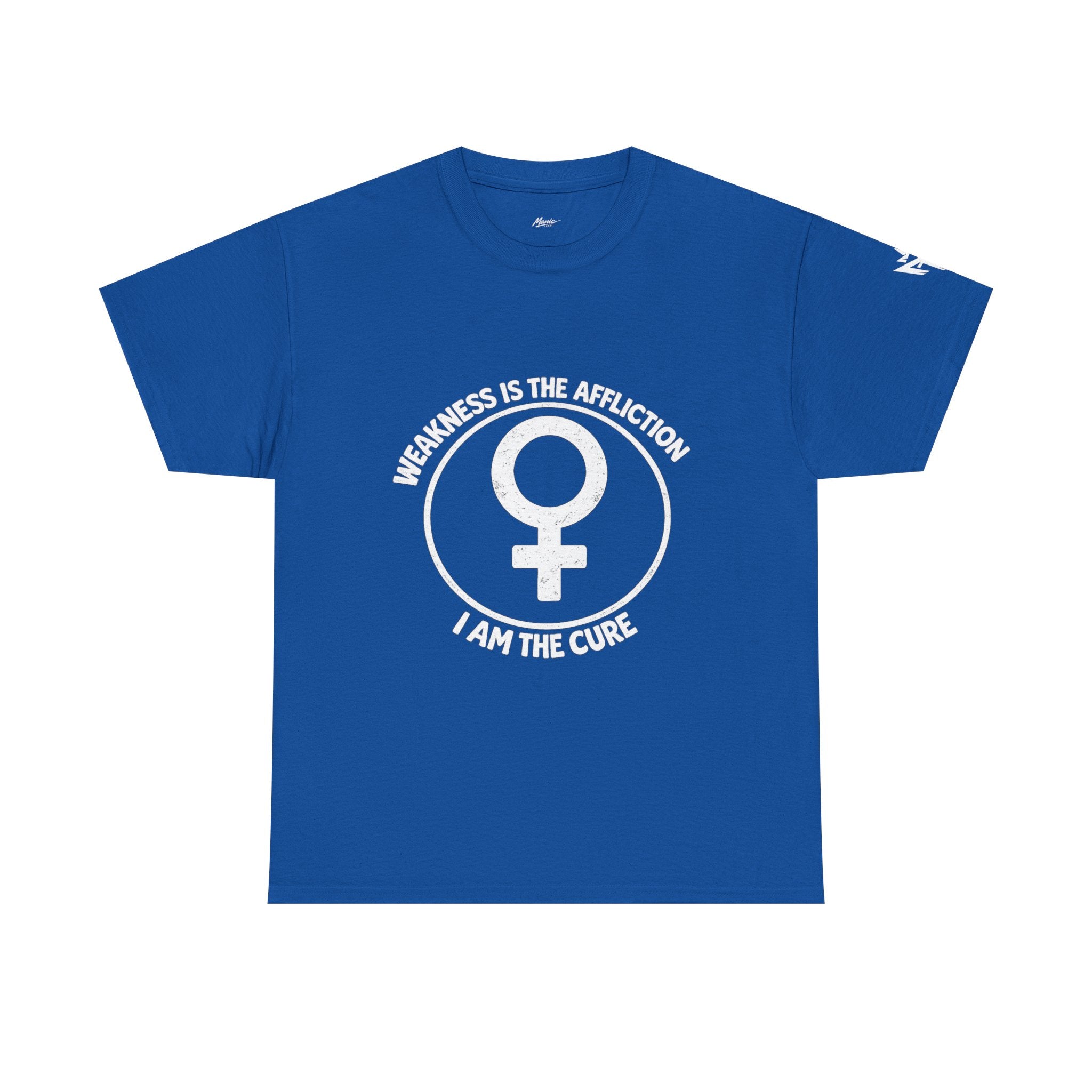 Feminist Symbol T-Shirt — "Who Needs The Answer? I Am The Cause" Cotton Tee
