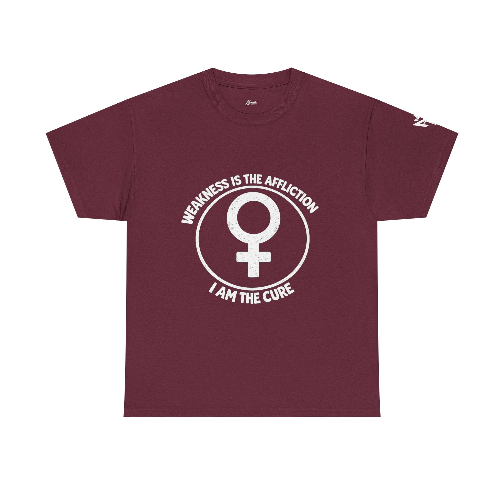 Feminist Symbol T-Shirt — "Who Needs The Answer? I Am The Cause" Cotton Tee