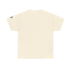 T-Shirt — "Let Love Be Your Footsteps" Heart Footprint Graphic Tee