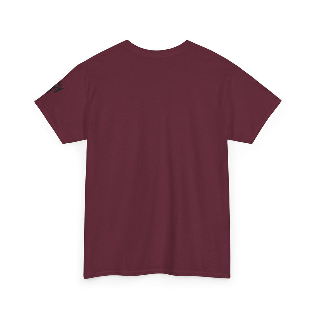 T-Shirt — "Let Love Be Your Footsteps" Heart Footprint Graphic Tee