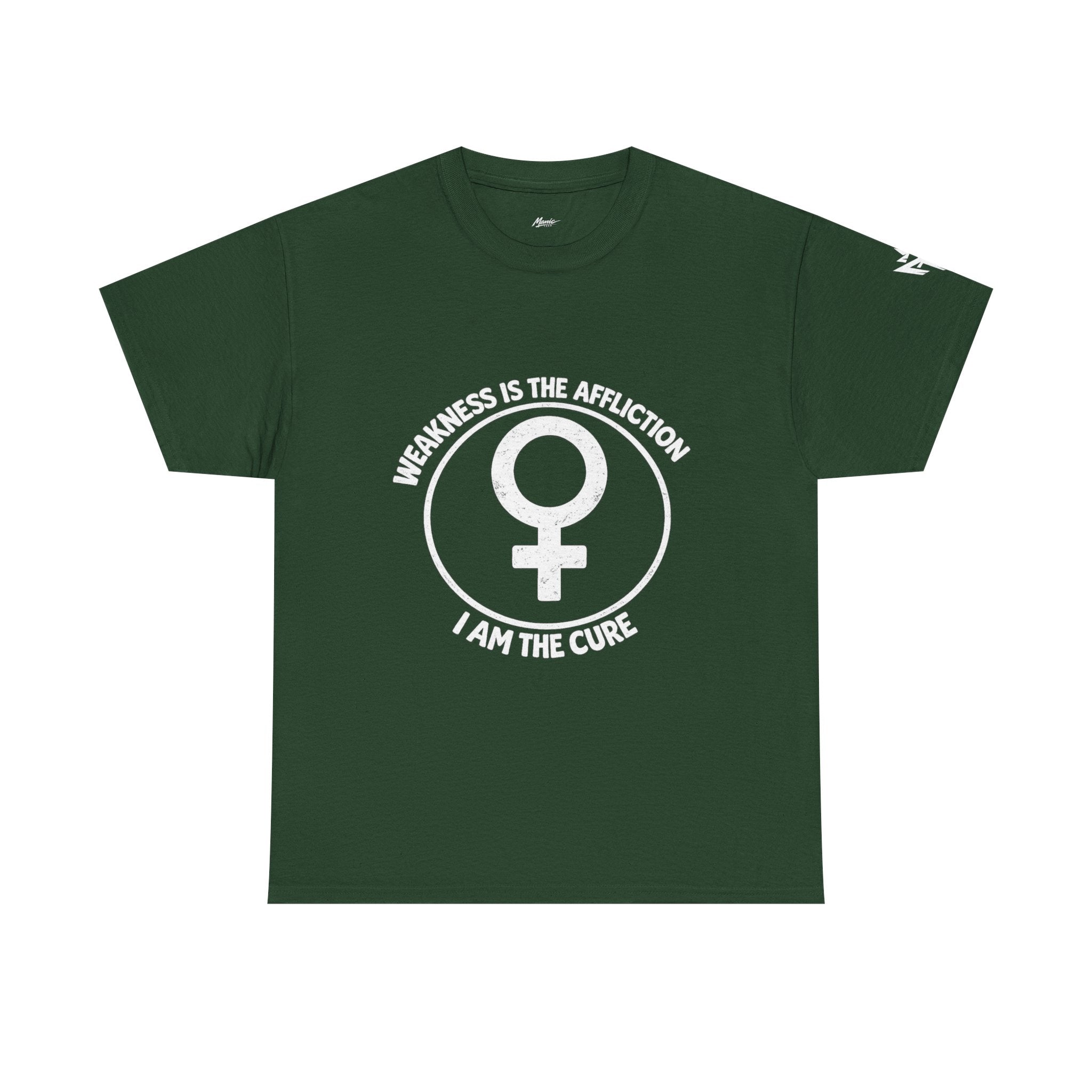 Feminist Symbol T-Shirt — "Who Needs The Answer? I Am The Cause" Cotton Tee