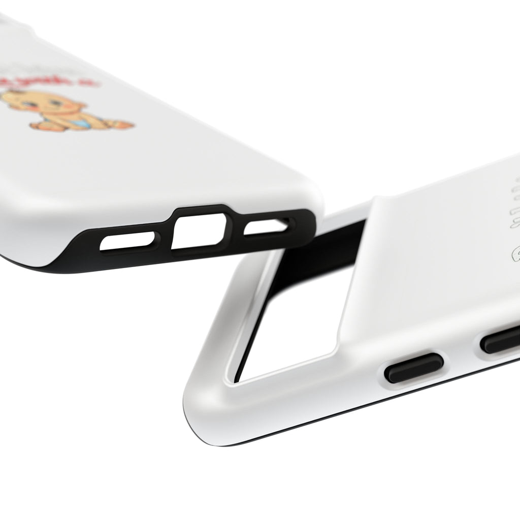 Phone Case — "Don't Let Him Trap You With a Cute Baby" Cute Baby Graphic Protective Case