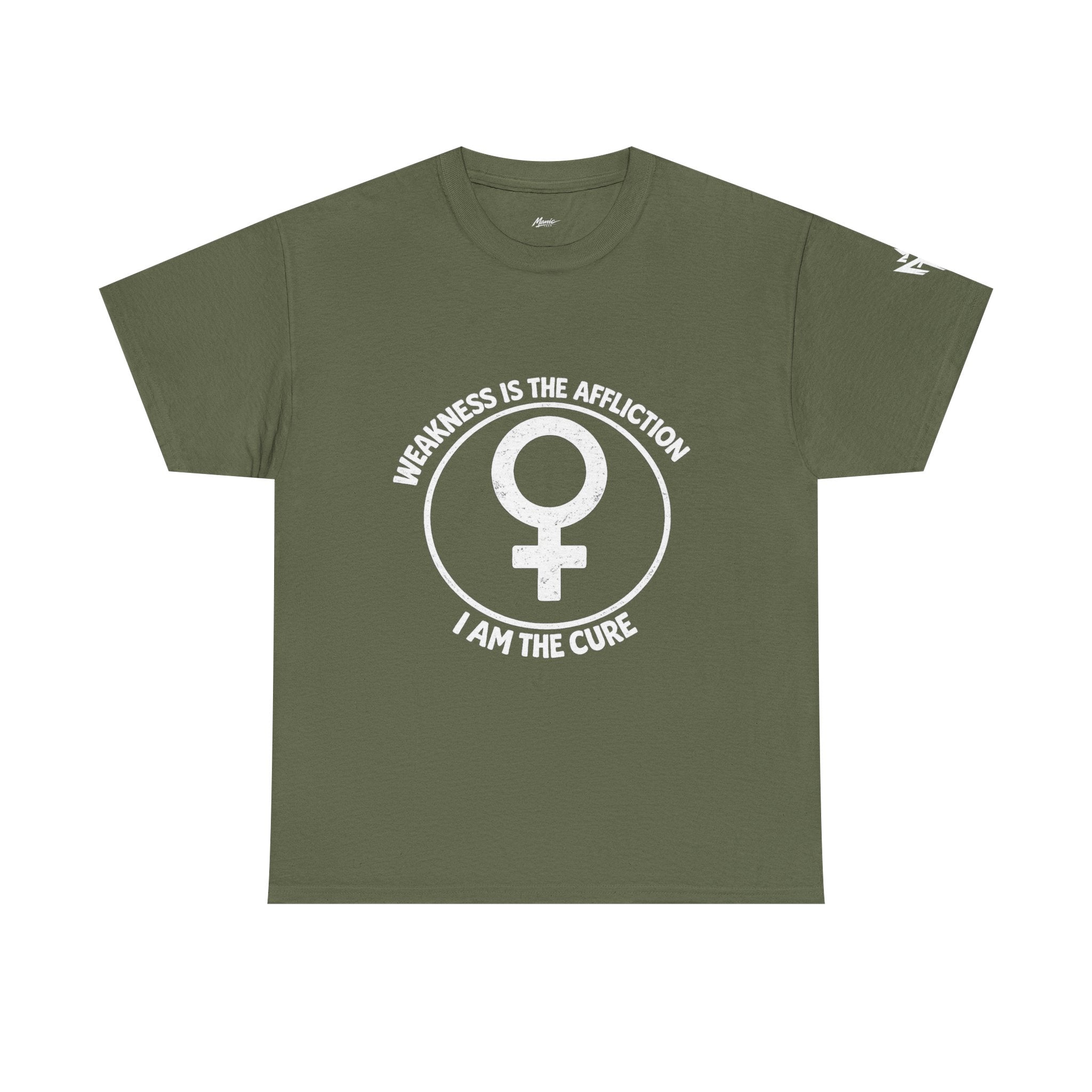 Feminist Symbol T-Shirt — "Who Needs The Answer? I Am The Cause" Cotton Tee