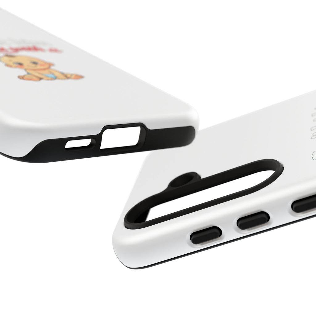 Phone Case — "Don't Let Him Trap You With a Cute Baby" Cute Baby Graphic Protective Case