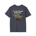 Watch My Heels T-Shirt — Funny Women's High Heel Graphic Tee