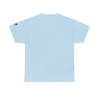 T-Shirt — "Let Love Be Your Footsteps" Heart Footprint Graphic Tee