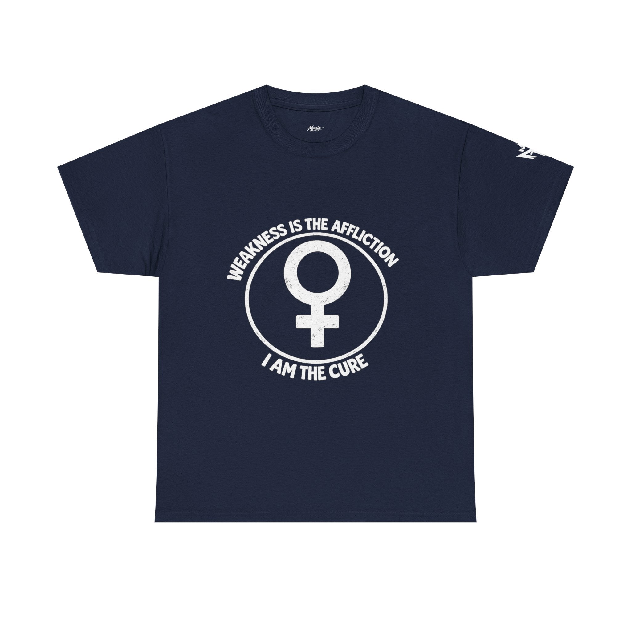 Feminist Symbol T-Shirt — "Who Needs The Answer? I Am The Cause" Cotton Tee