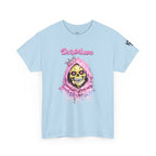 Skull Princess Tee — Pink Drip Grin Graphic T-Shirt