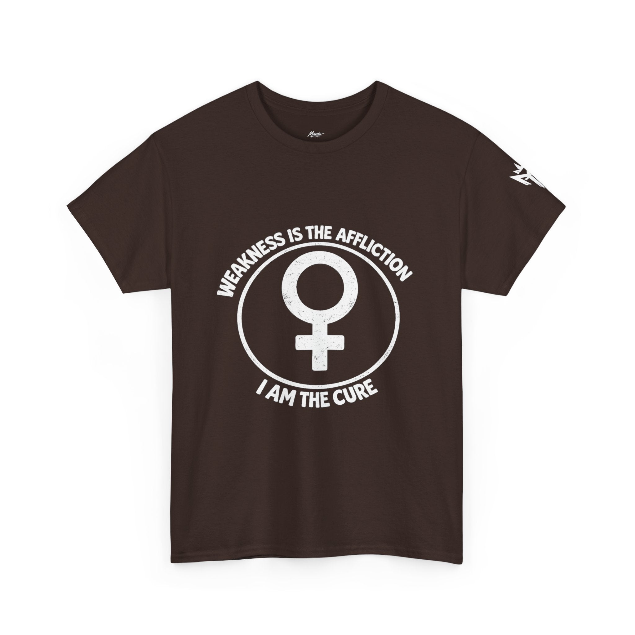 Feminist Symbol T-Shirt — "Who Needs The Answer? I Am The Cause" Cotton Tee