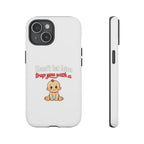 Phone Case — "Don't Let Him Trap You With a Cute Baby" Cute Baby Graphic Protective Case