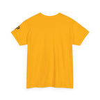 T-Shirt — "Let Love Be Your Footsteps" Heart Footprint Graphic Tee