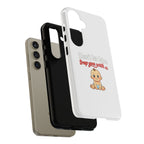 Phone Case — "Don't Let Him Trap You With a Cute Baby" Cute Baby Graphic Protective Case