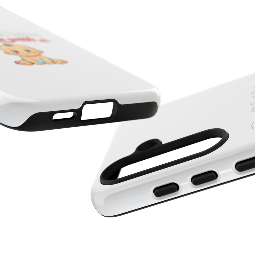 Phone Case — "Don't Let Him Trap You With a Cute Baby" Cute Baby Graphic Protective Case