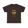 T-Shirt — "Let Love Be Your Footsteps" Heart Footprint Graphic Tee