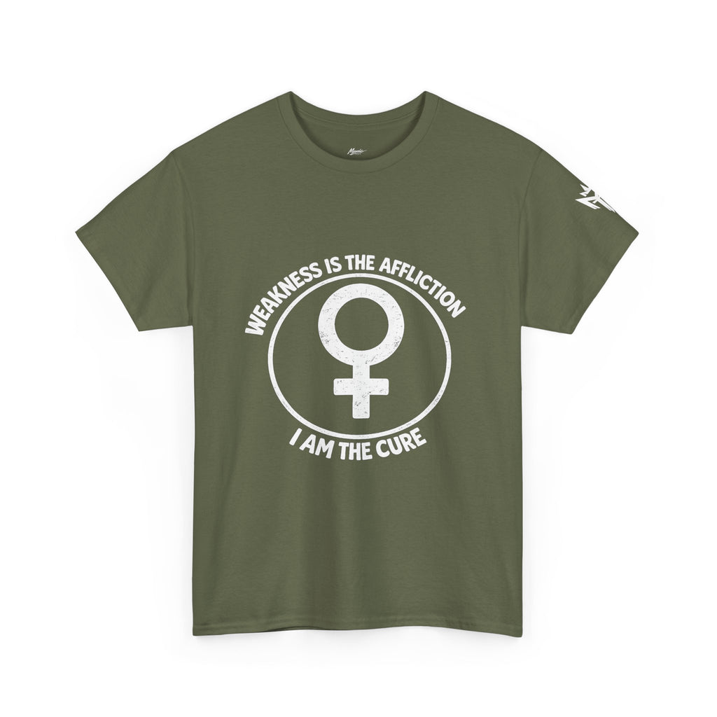 Feminist Symbol T-Shirt — "Who Needs The Answer? I Am The Cause" Cotton Tee