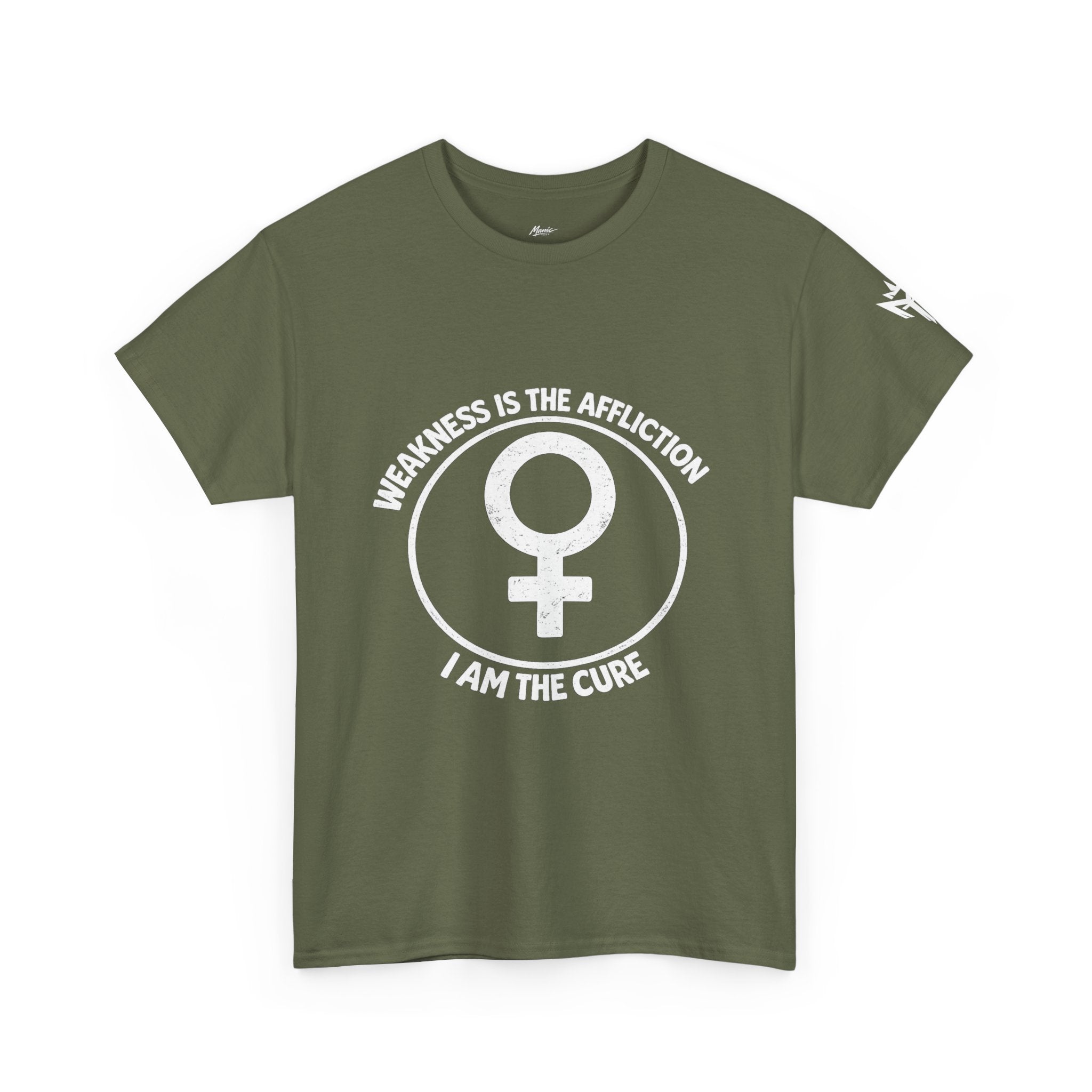 Feminist Symbol T-Shirt — "Who Needs The Answer? I Am The Cause" Cotton Tee