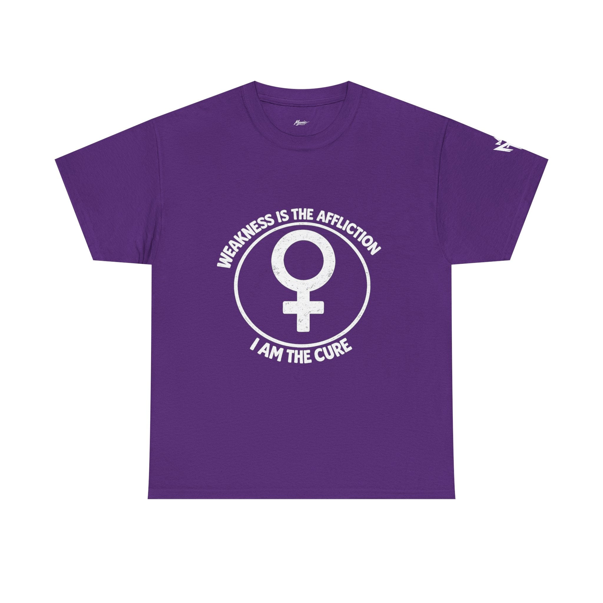 Feminist Symbol T-Shirt — "Who Needs The Answer? I Am The Cause" Cotton Tee