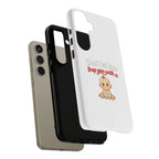 Phone Case — "Don't Let Him Trap You With a Cute Baby" Cute Baby Graphic Protective Case