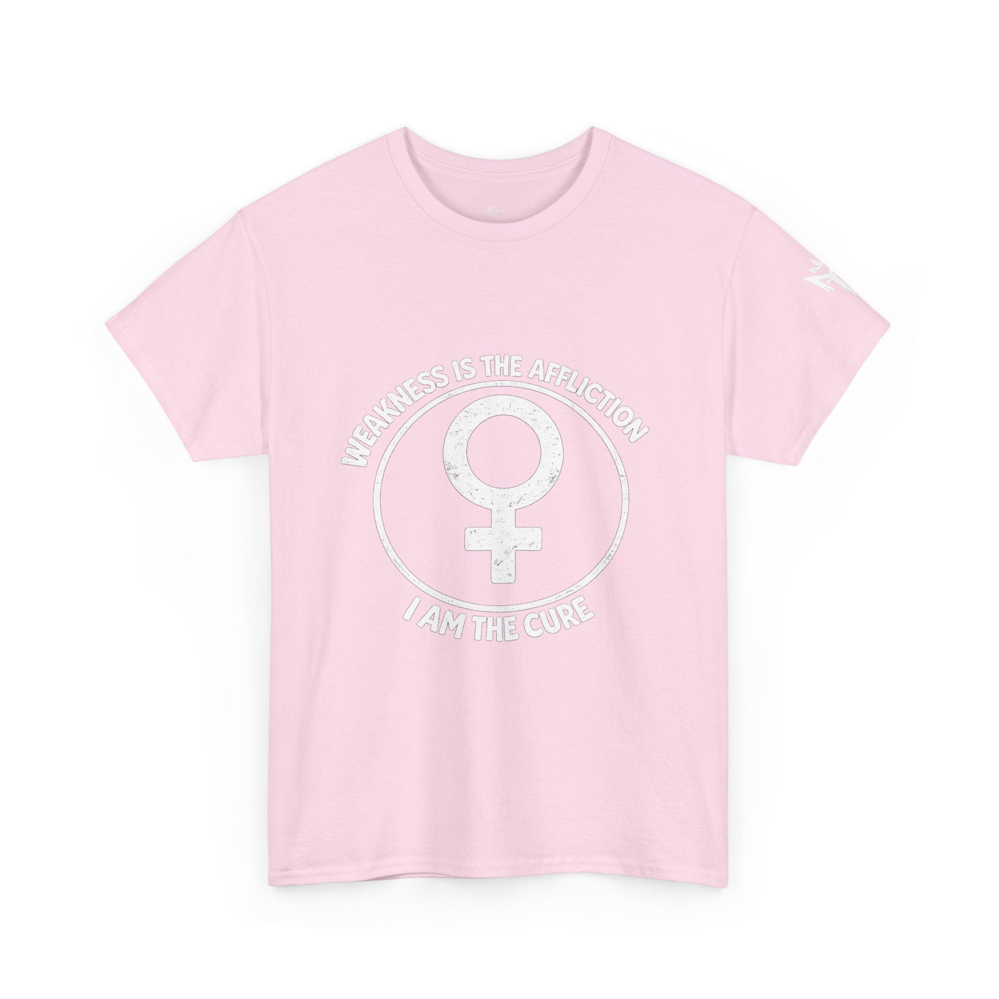 Feminist Symbol T-Shirt — "Who Needs The Answer? I Am The Cause" Cotton Tee