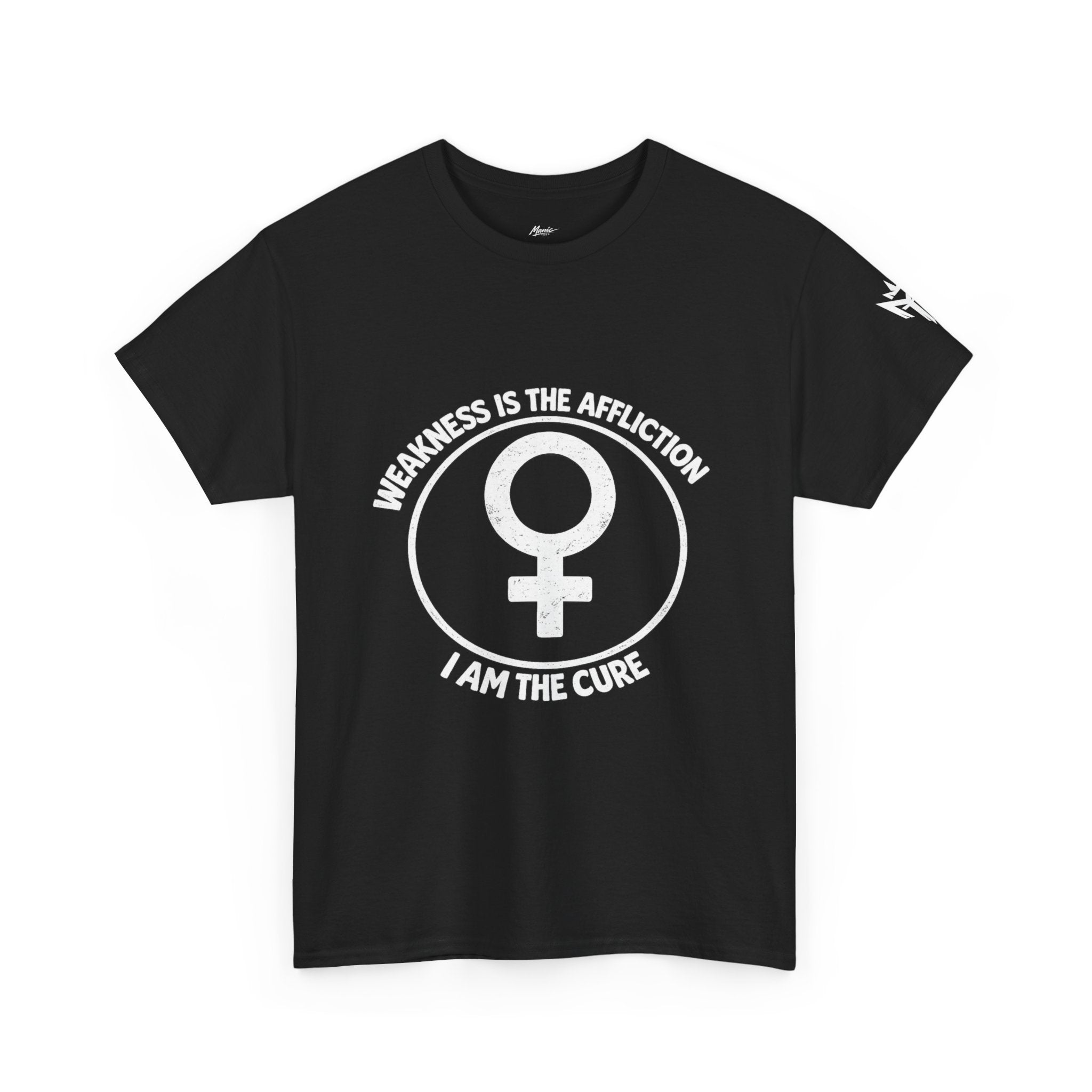 Feminist Symbol T-Shirt — "Who Needs The Answer? I Am The Cause" Cotton Tee