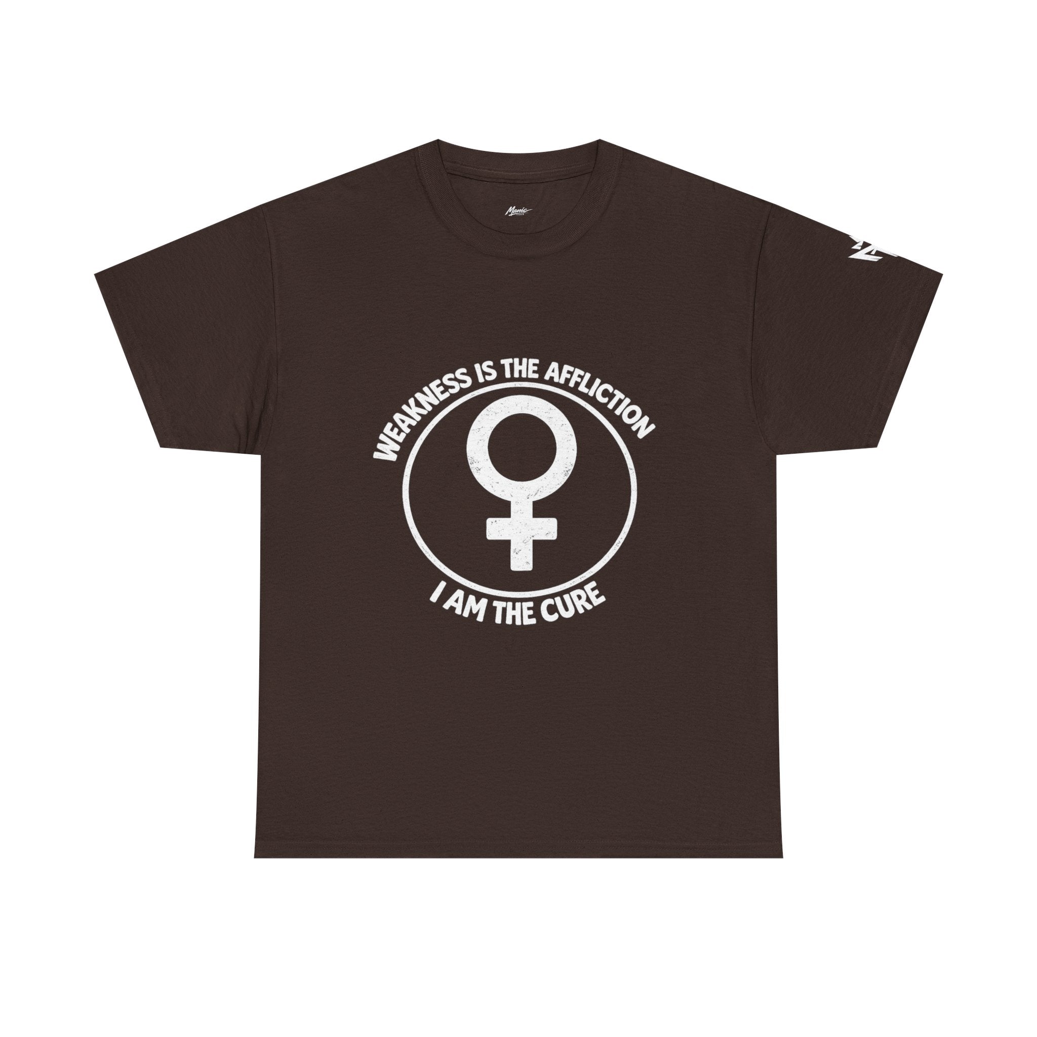 Feminist Symbol T-Shirt — "Who Needs The Answer? I Am The Cause" Cotton Tee
