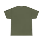 T-Shirt — "Let Love Be Your Footsteps" Heart Footprint Graphic Tee