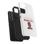 Phone Case — “Don’t Let Him Trap You With a” Cute Baby Graphic Protective Case
