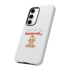 Phone Case — "Don't Let Him Trap You With a Cute Baby" Cute Baby Graphic Protective Case