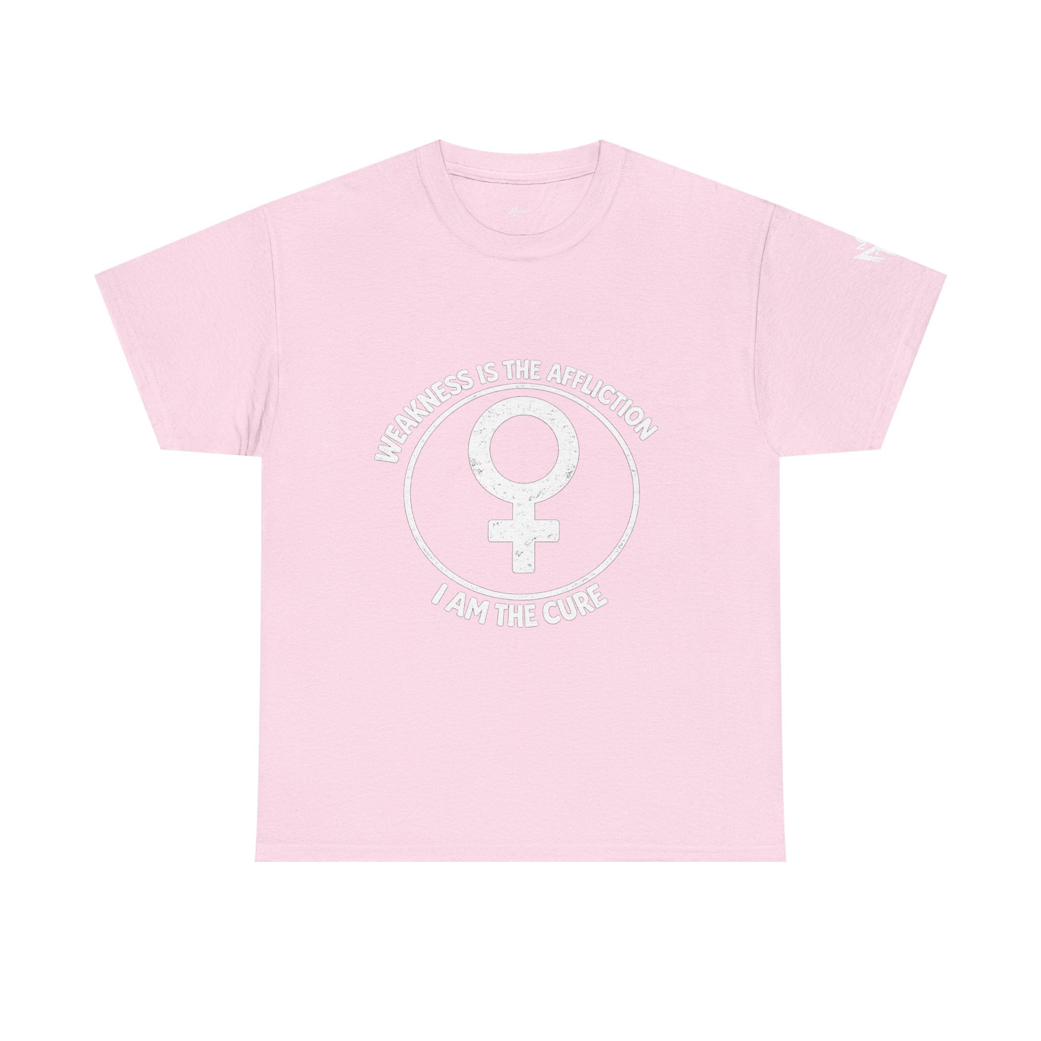 Feminist Symbol T-Shirt — "Who Needs The Answer? I Am The Cause" Cotton Tee