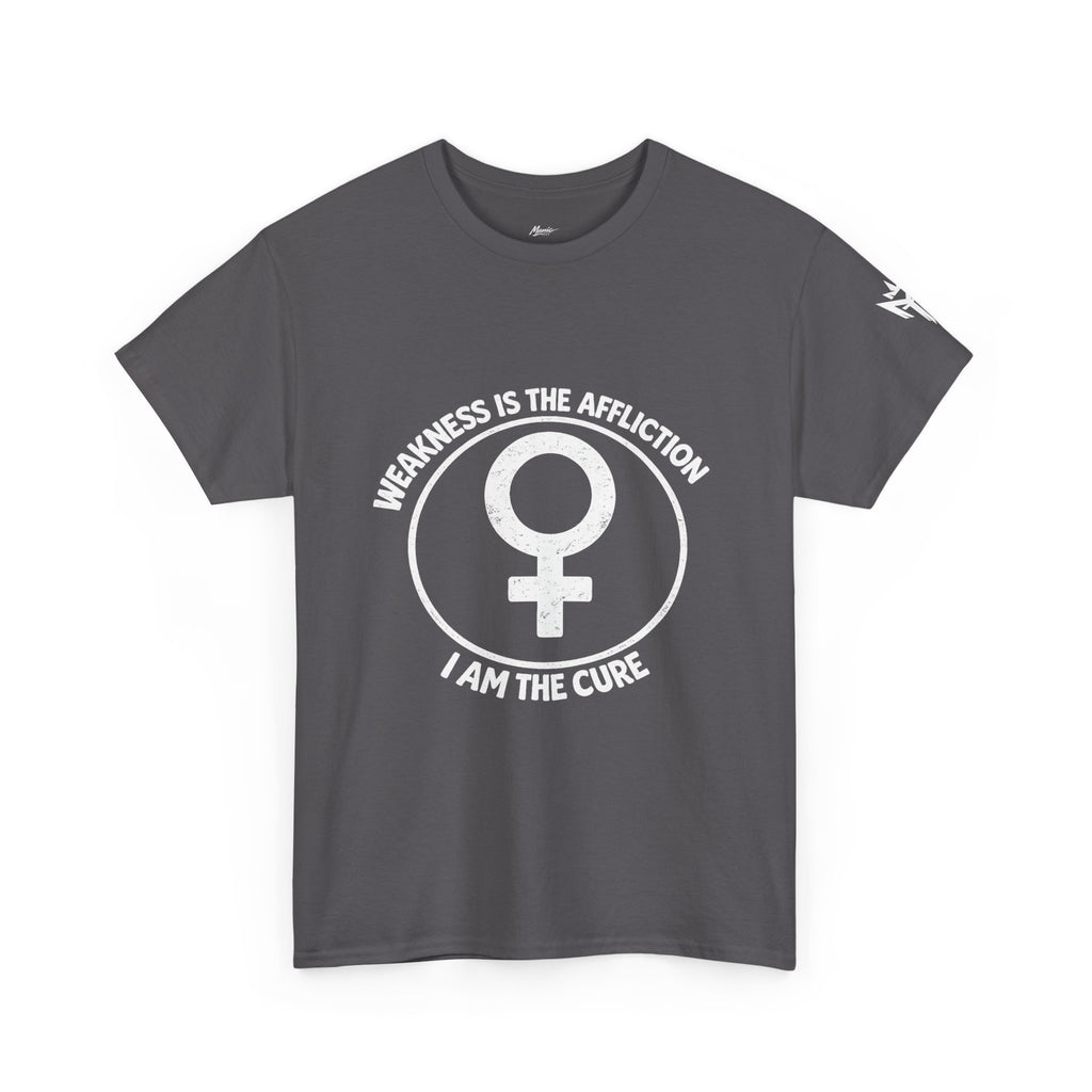 Feminist Symbol T-Shirt — "Who Needs The Answer? I Am The Cause" Cotton Tee