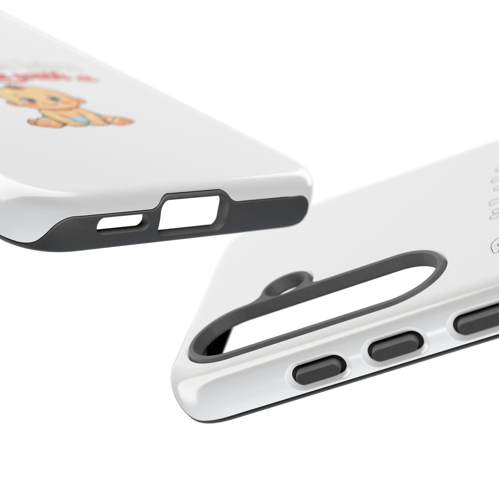 Phone Case — "Don't Let Him Trap You With a Cute Baby" Cute Baby Graphic Protective Case