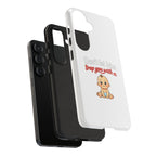Phone Case — "Don't Let Him Trap You With a Cute Baby" Cute Baby Graphic Protective Case