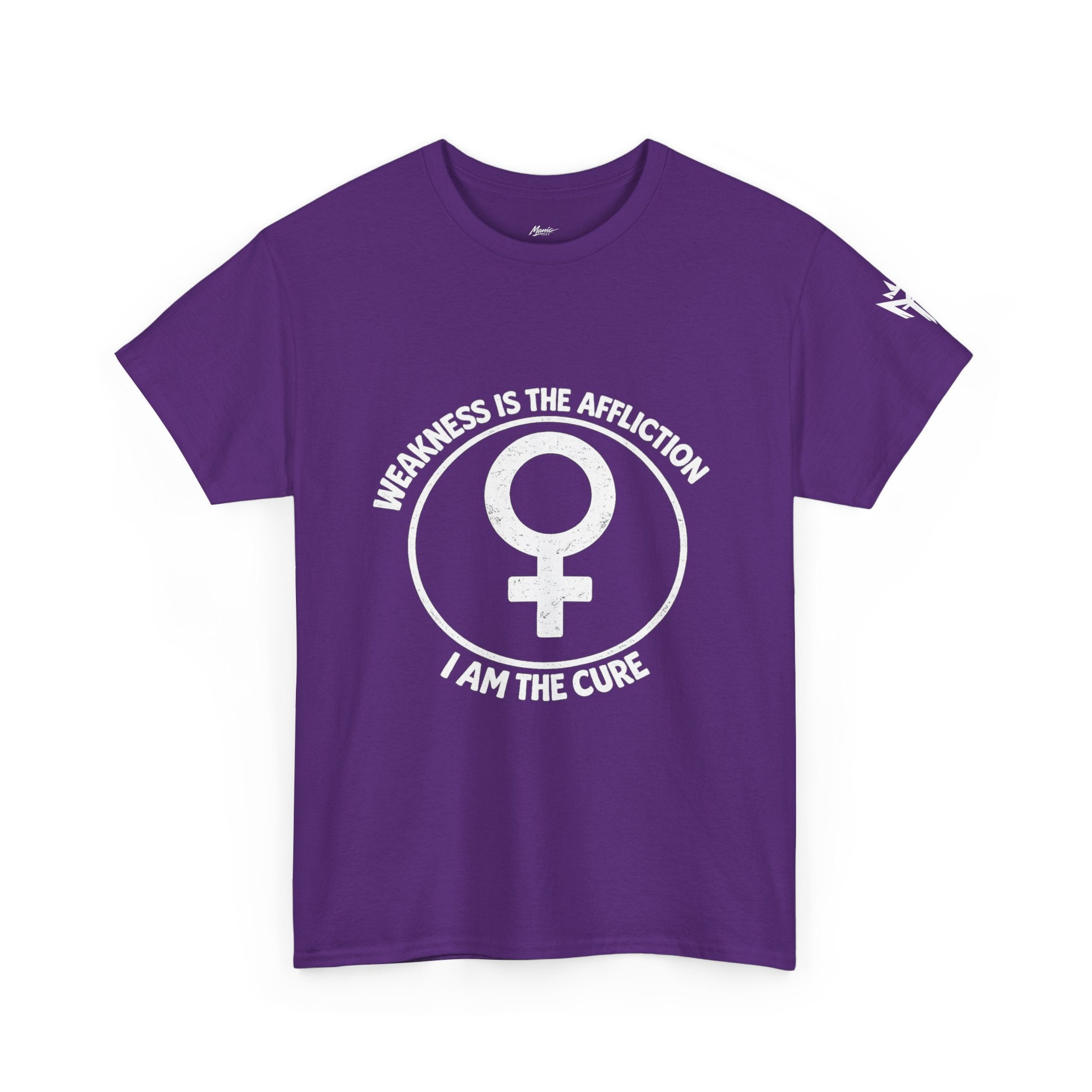 Feminist Symbol T-Shirt — "Who Needs The Answer? I Am The Cause" Cotton Tee